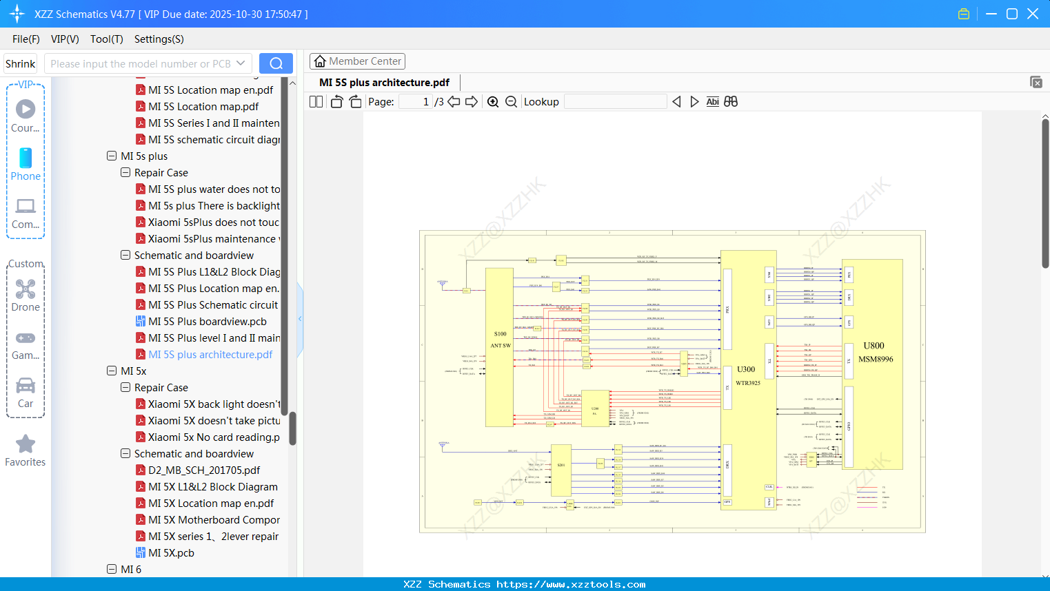 Xiaomi MI 5S Plus Architecture